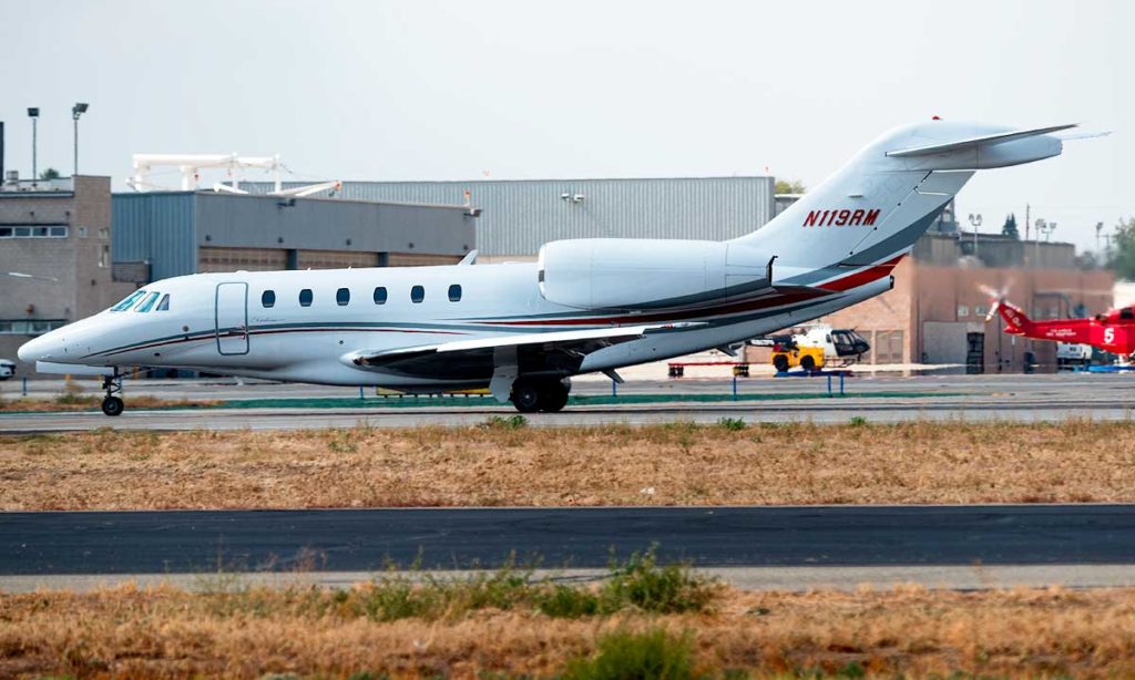 Émissions des jets privés : +46 % en cinq ans