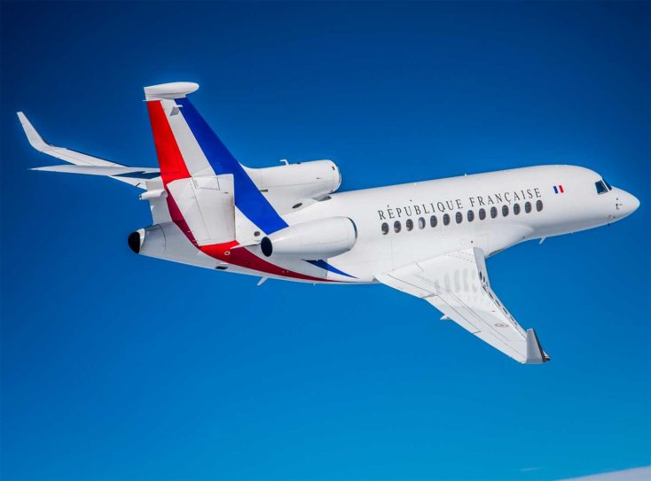 Dix faits surprenants sur le Falcon 7X de la Présidence française